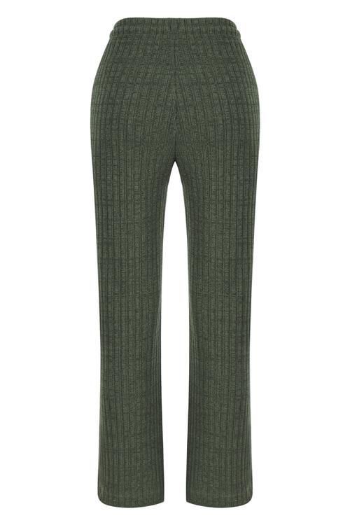  BELİ LASTİKLİ GENİŞ PAÇA  PANTOLON