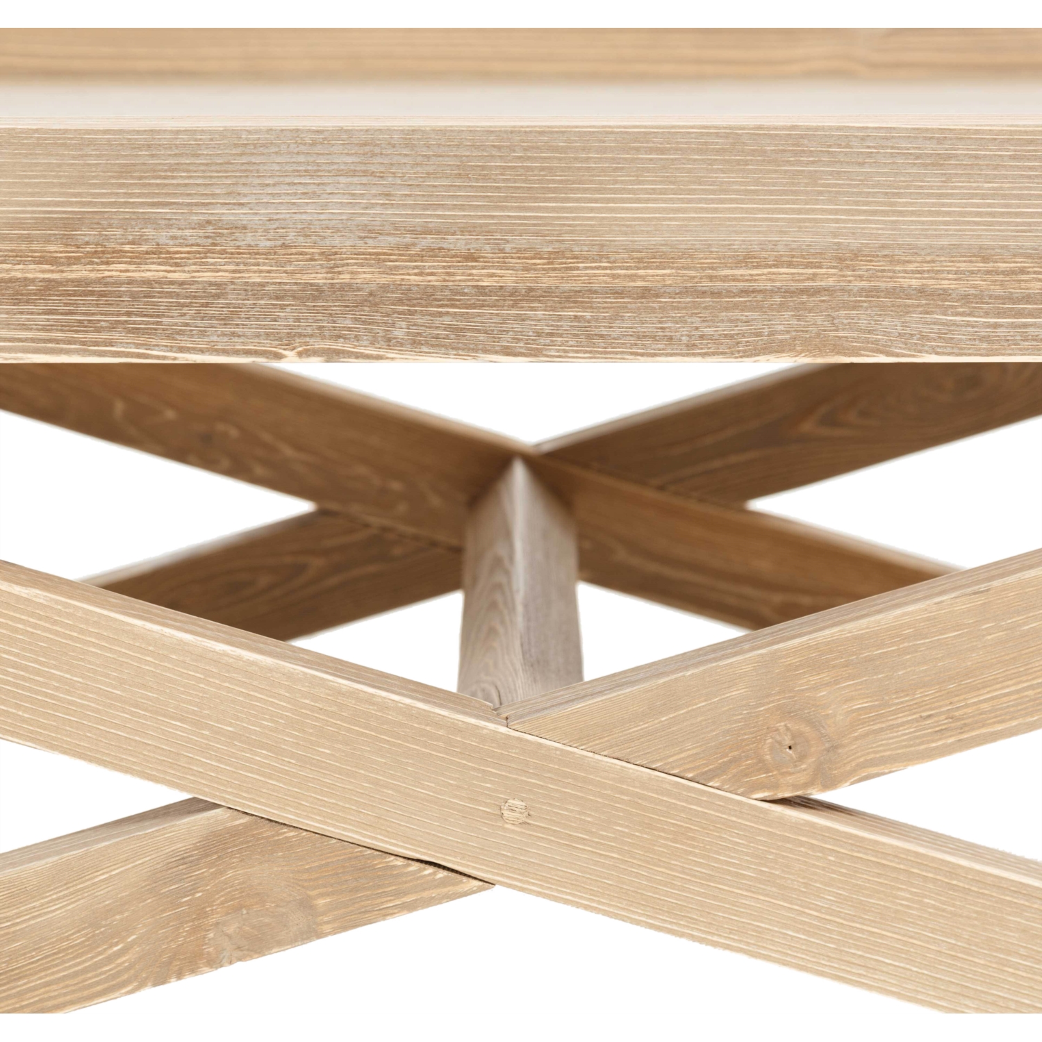 ROMAN MASİF AHŞAP KAHVE SEHPASI