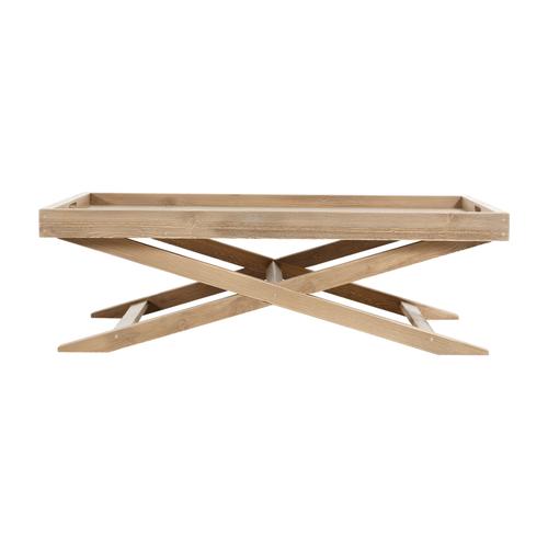  ROMAN MASİF AHŞAP KAHVE SEHPASI