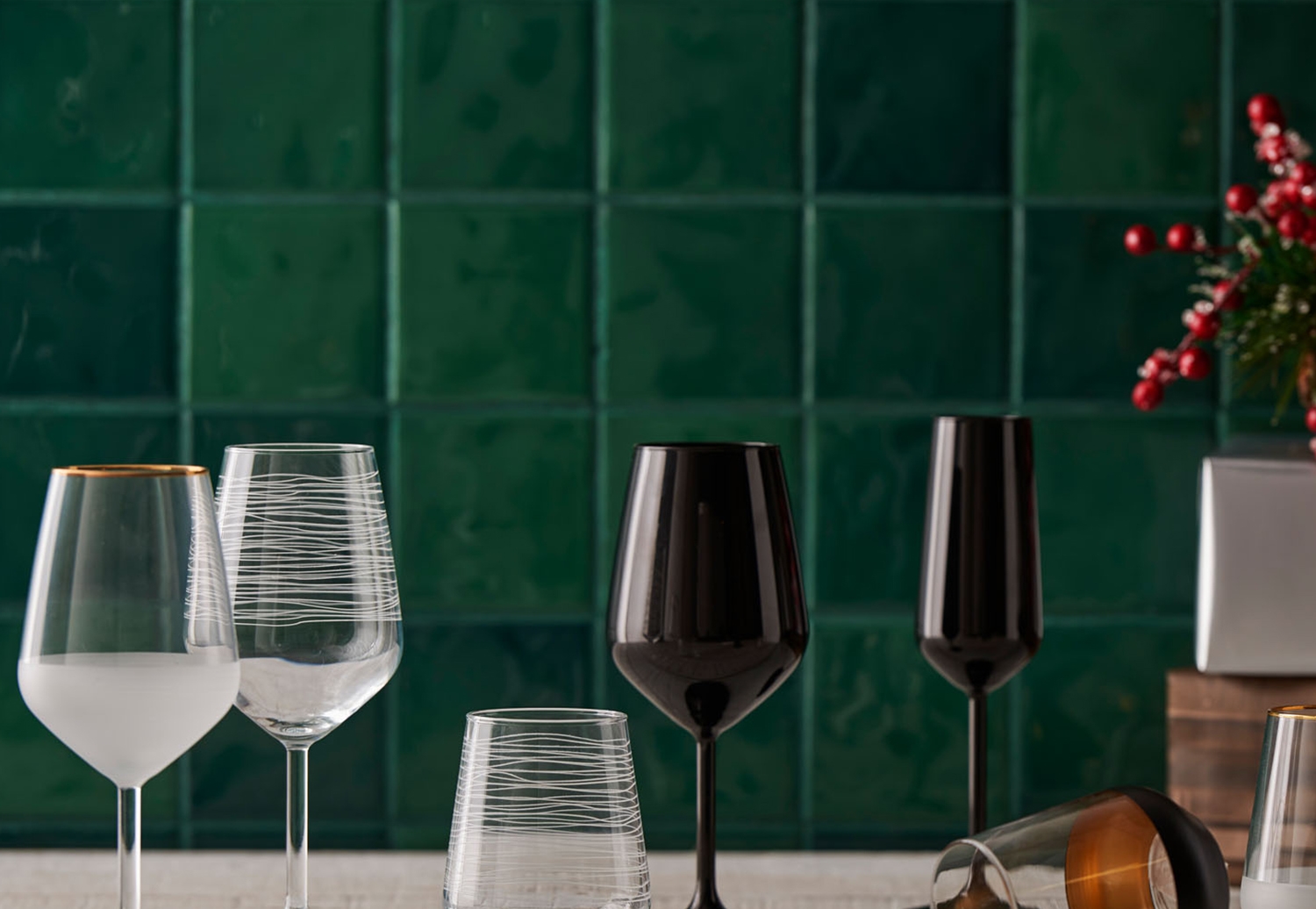 GUSTO 4LÜ KADEH SETİ 490ML