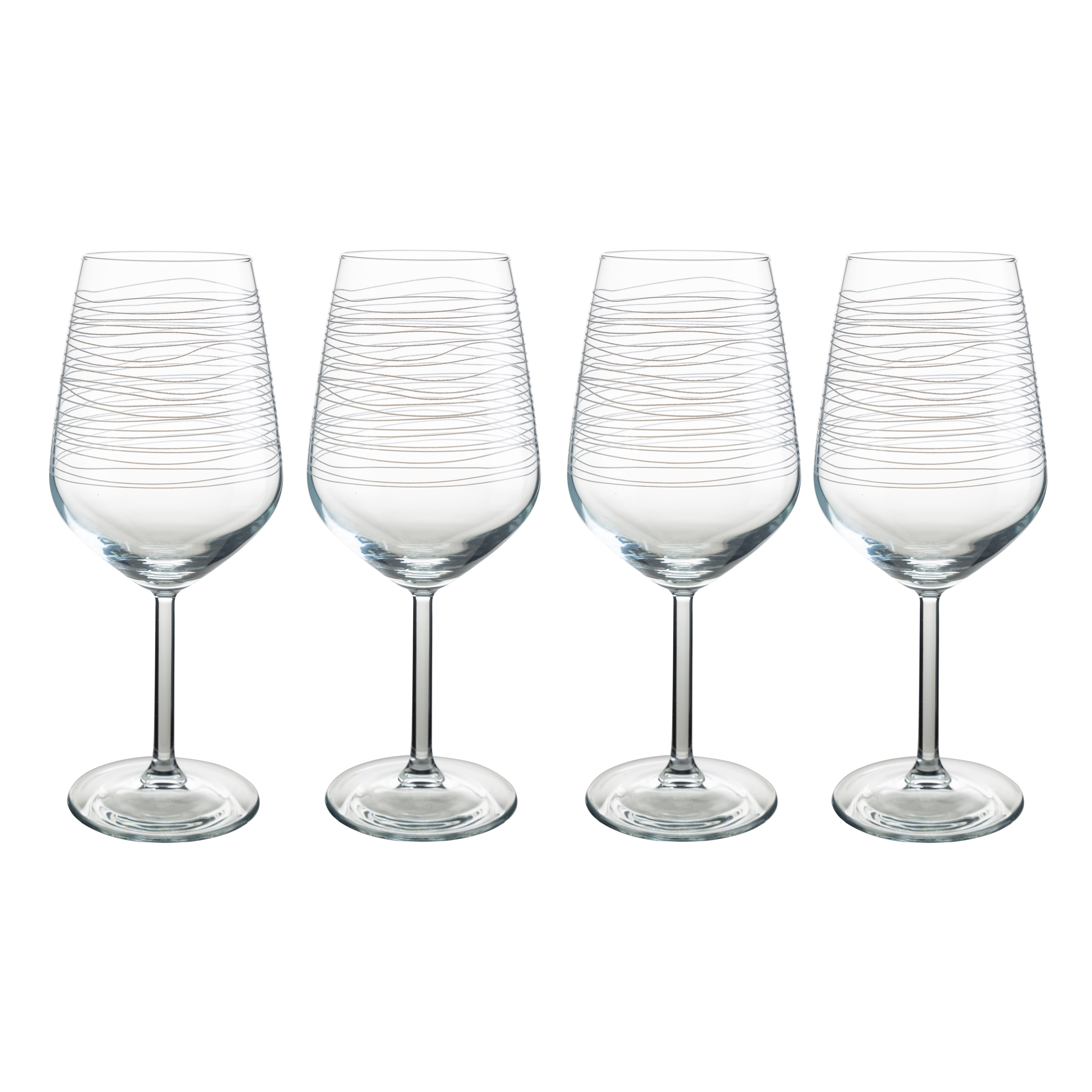 GUSTO 4LÜ KADEH SETİ 490ML