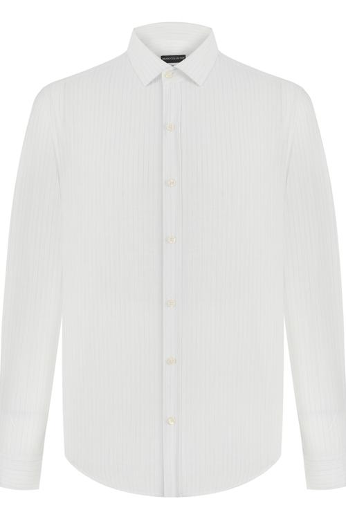  REGULAR FIT ÇİZGİLİ PAMUK GÖMLEK