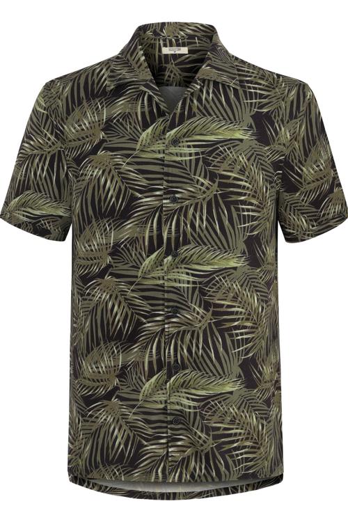  RESORT YAKA BASKILI GÖMLEK