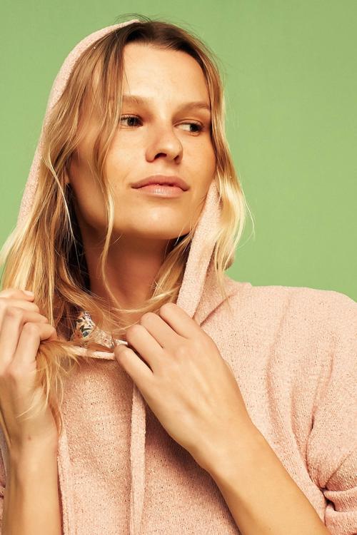  KAPÜŞONLU PAMUK SWEAT KAZAK