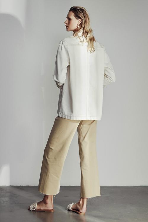  DÜĞMELİ PAMUK CEKET