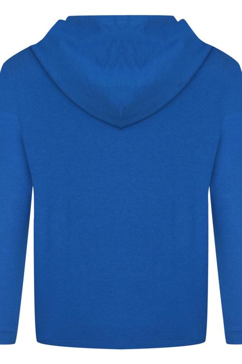  BASKILI KAPÜŞONLU SWEATSHIRT