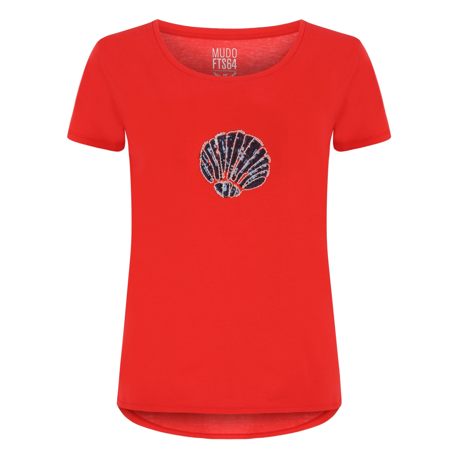 PUL İŞLEMELİ PAMUK T-SHIRT