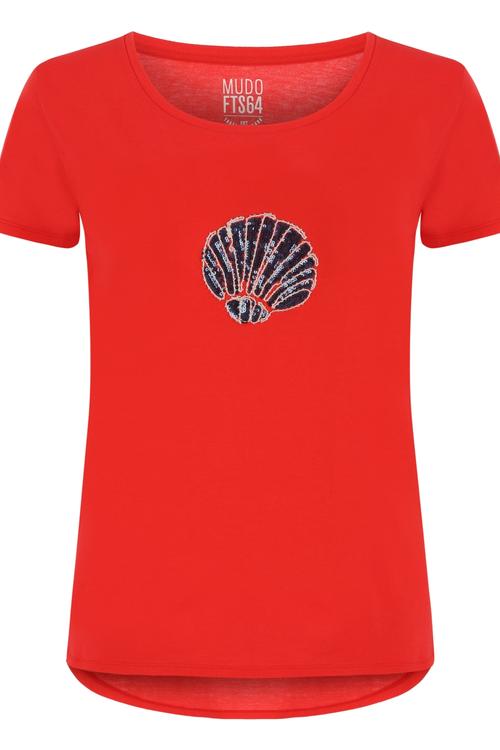  PUL İŞLEMELİ PAMUK T-SHIRT