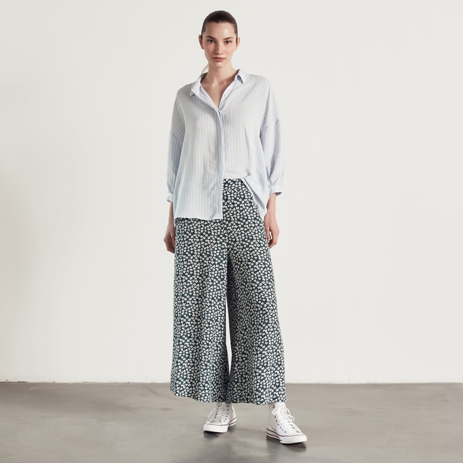 ÇİZGİLİ KARPUZ KOL GÖMLEK