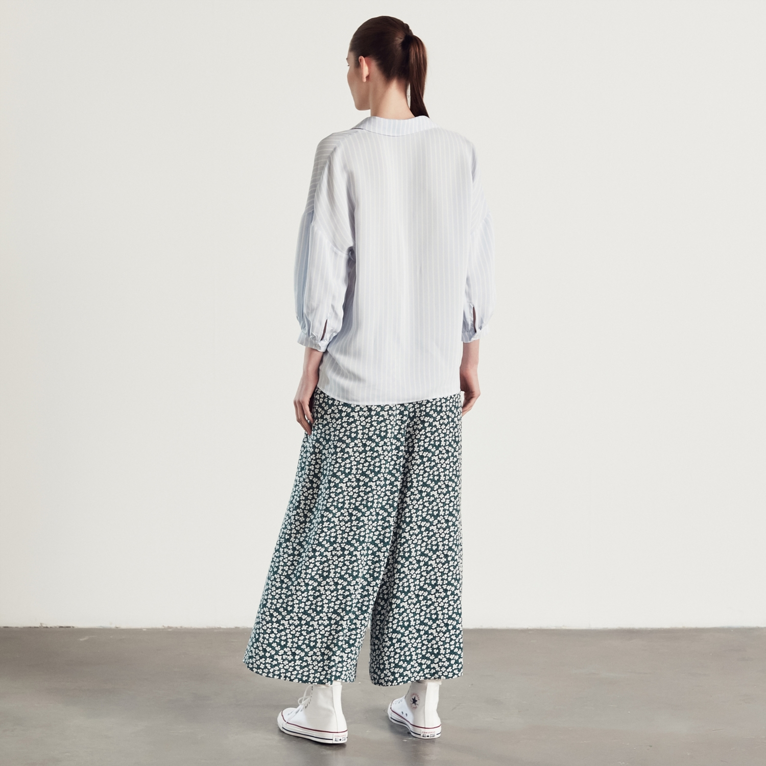 ÇİZGİLİ KARPUZ KOL GÖMLEK