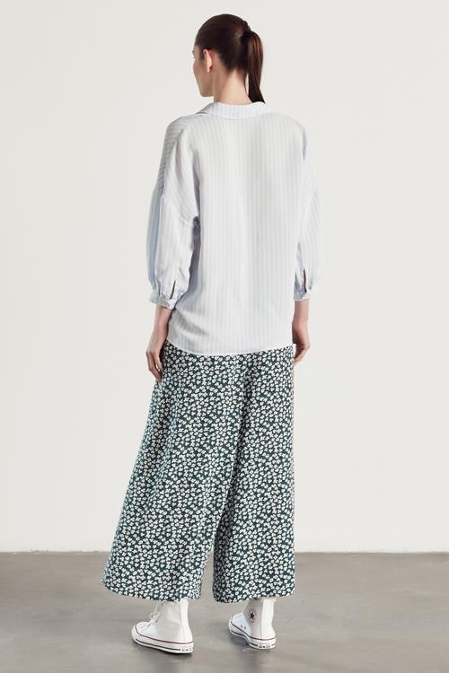  ÇİZGİLİ KARPUZ KOL GÖMLEK