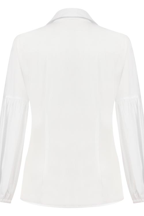  BALON KOL PAMUK POPLİN GÖMLEK