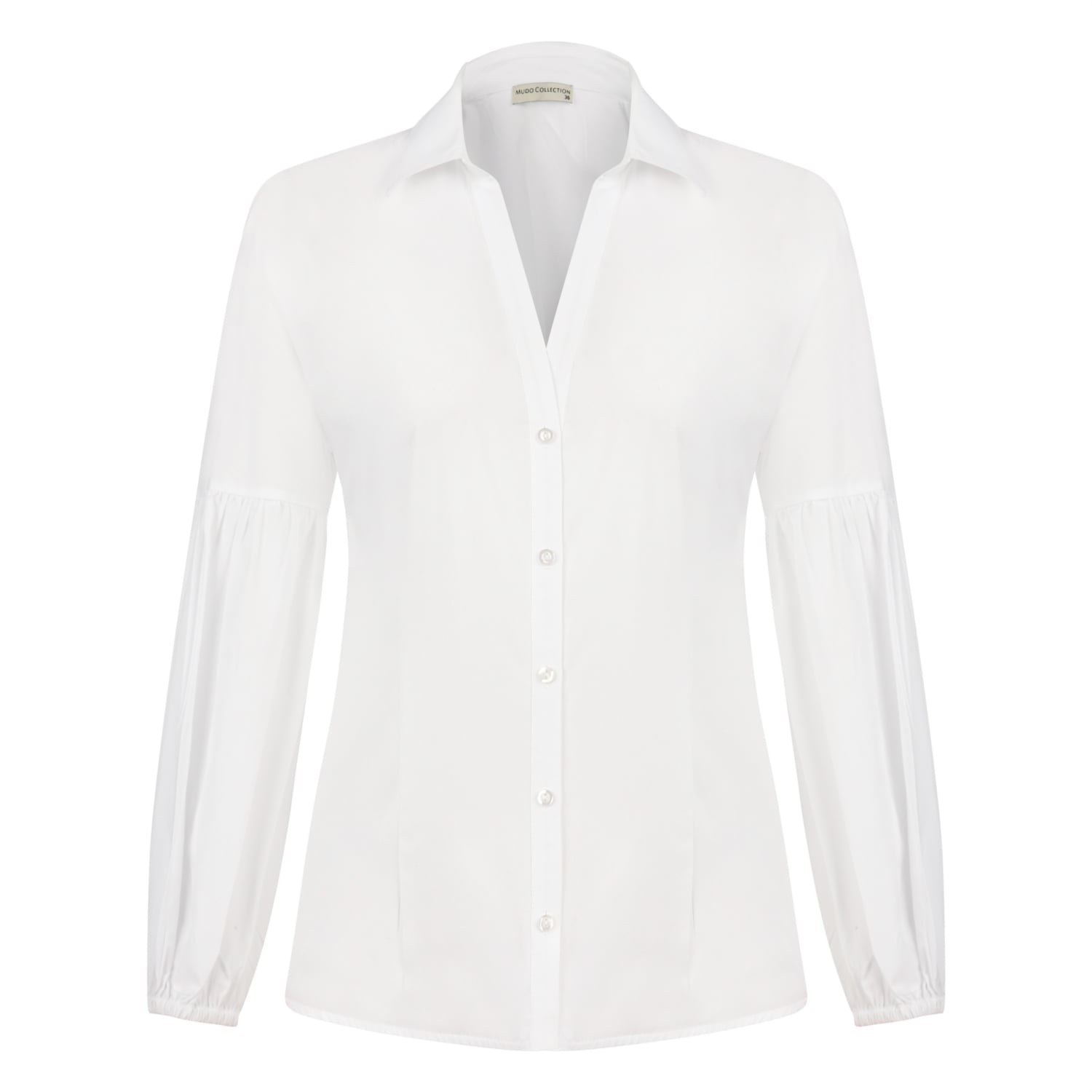 BALON KOL PAMUK POPLİN GÖMLEK