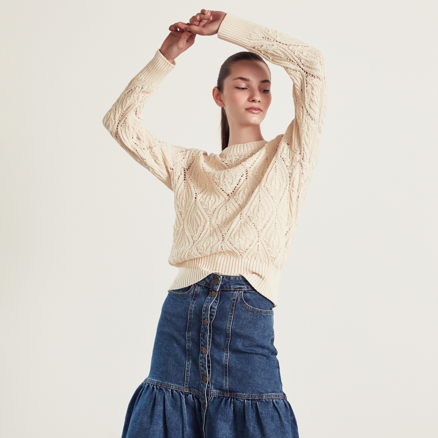 ÖRGÜLÜ AJURLU KAZAK