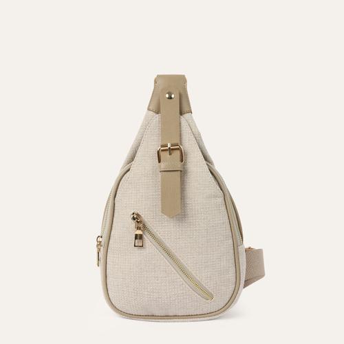  FERMUARLI KUMAŞ ÇAPRAZ ASKILI BEL ÇANTASI