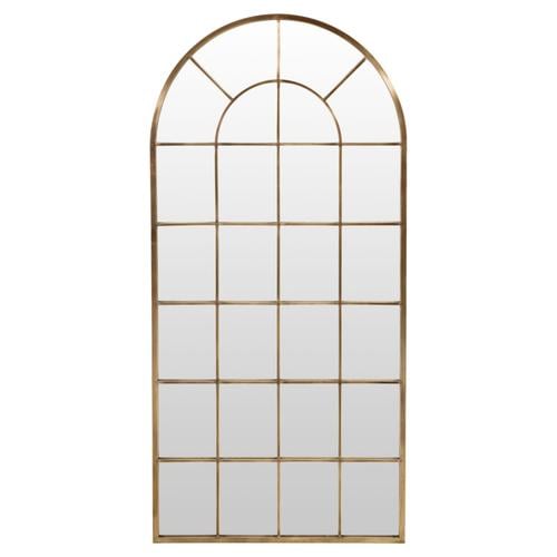  WINDOW METAL AYNA GOLD 84X174CM