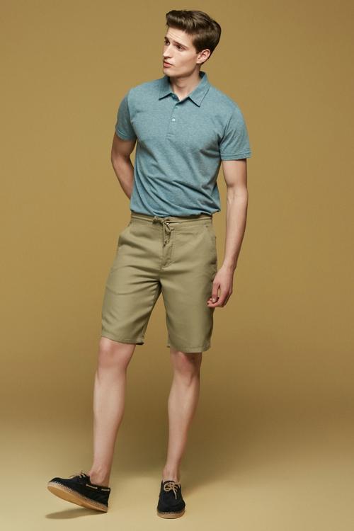  BELİ BAĞLAMALI TENSEL ŞORT