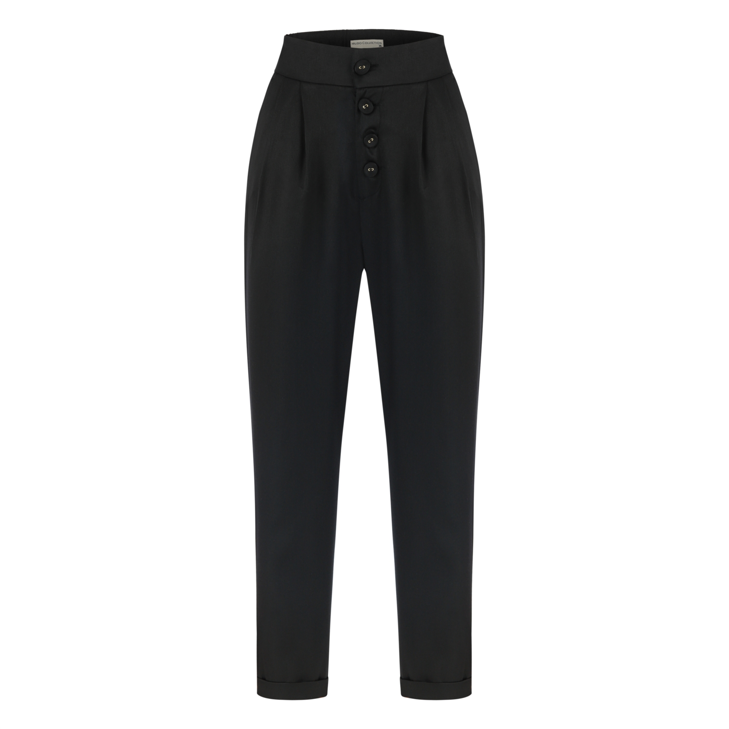 BELİ LASTİKLİ HAVUÇ KESİM PANTOLON TENCEL