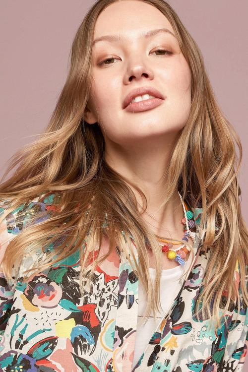  ÇİÇEKLİ BAĞLAMA DETAYLI PAMUKLU MİNİ ELBİSE