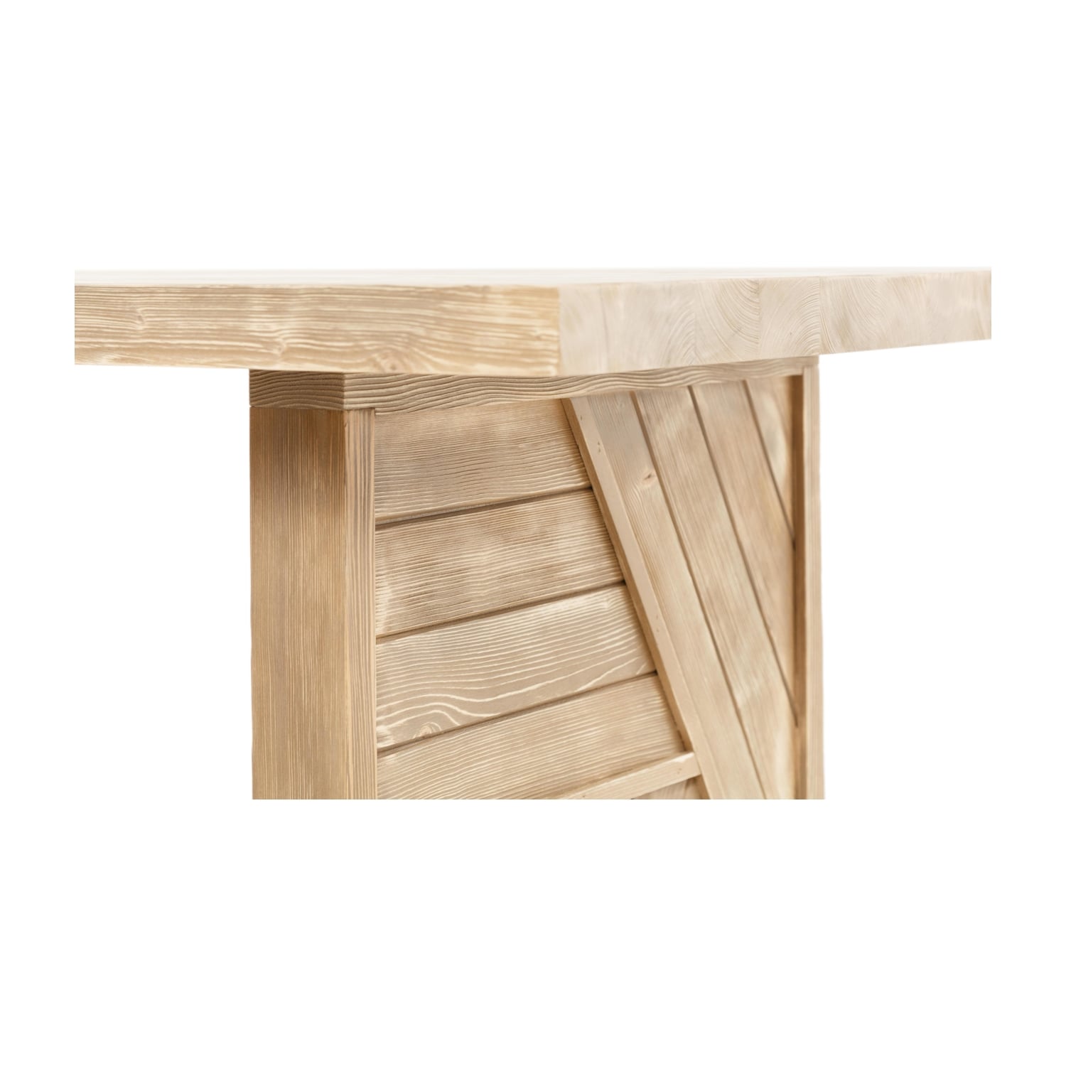 ROMAN MASİF AHŞAP YEMEK MASASI