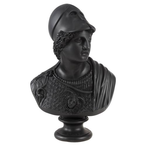  ATHENA BÜST BİBLO SİYAH 16X36X60CM