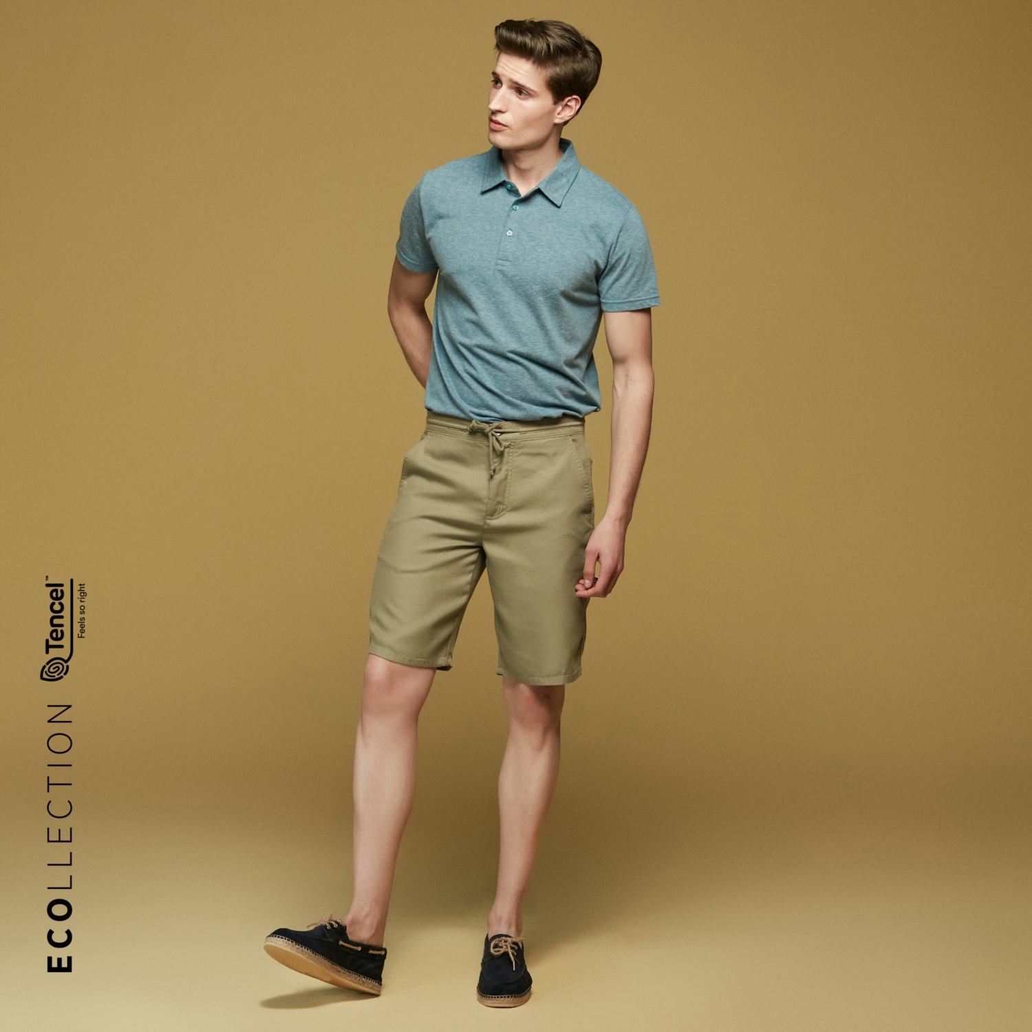 BELİ BAĞLAMALI TENSEL ŞORT