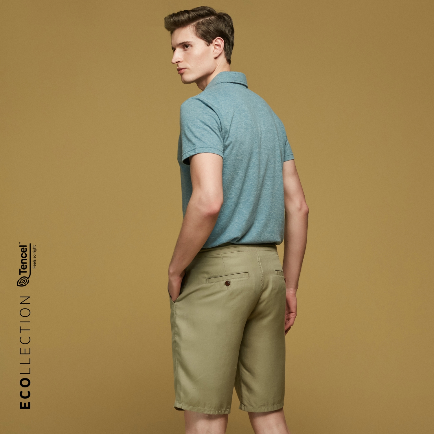 BELİ BAĞLAMALI TENSEL ŞORT