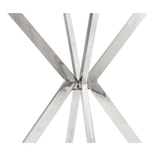  ANDY CAM YUVARLAK MUTFAK MASASI KROM