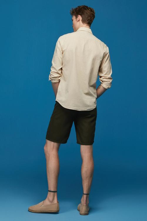  BELİ BAĞLAMALI TENSEL ŞORT