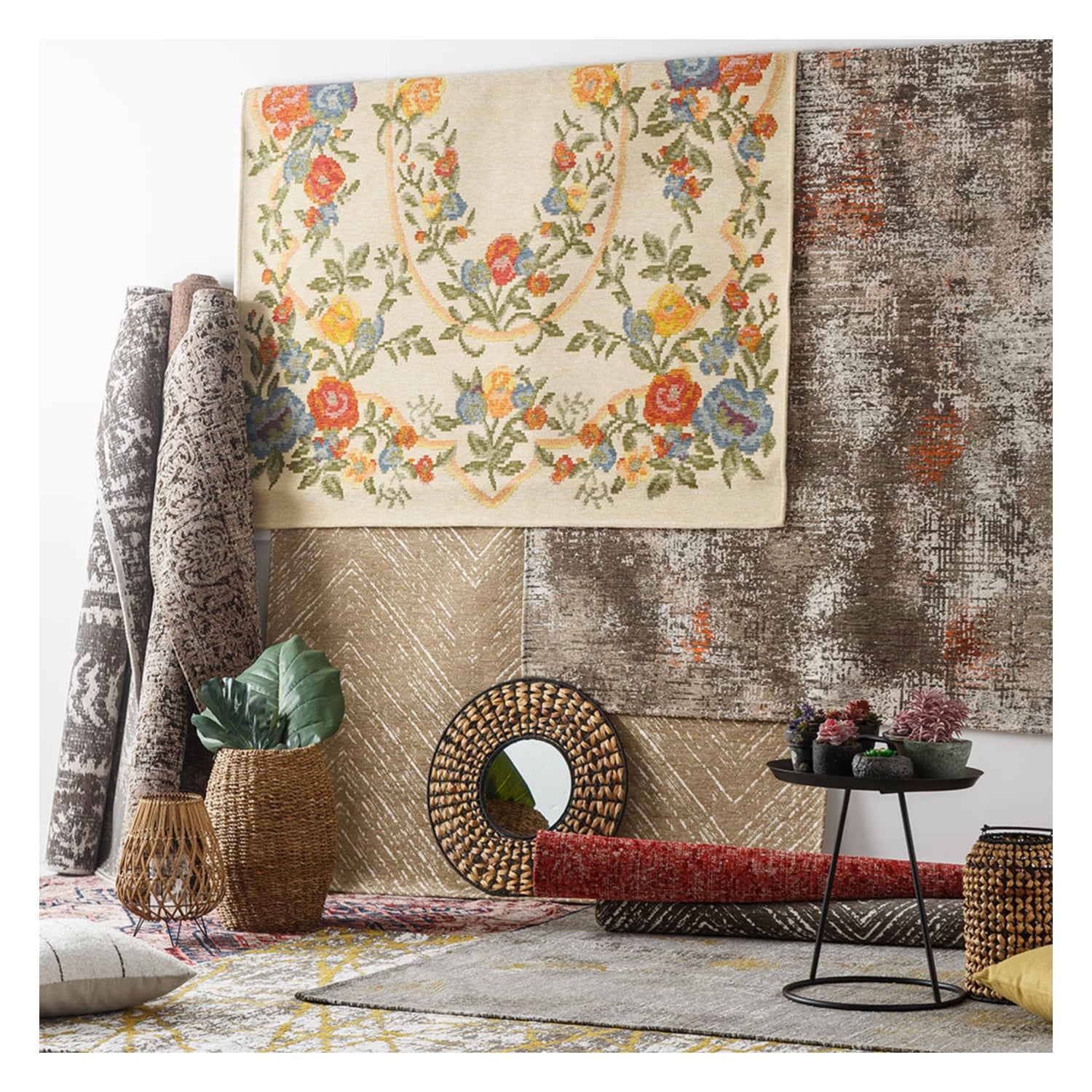 CLARE LINE HALI SARI GRİ 160X230CM