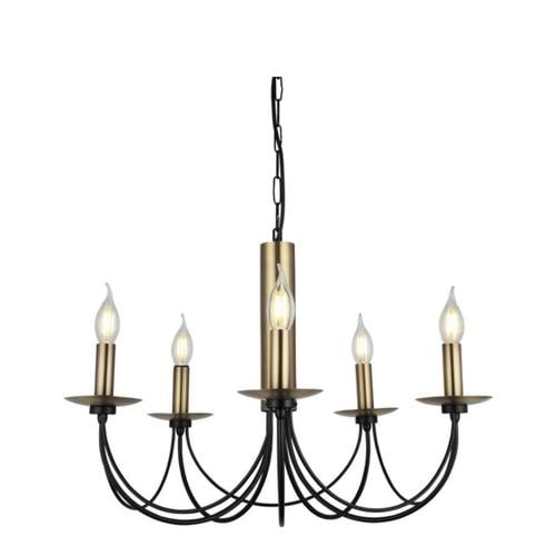  KATE 5'Lİ SİYAH AVİZE