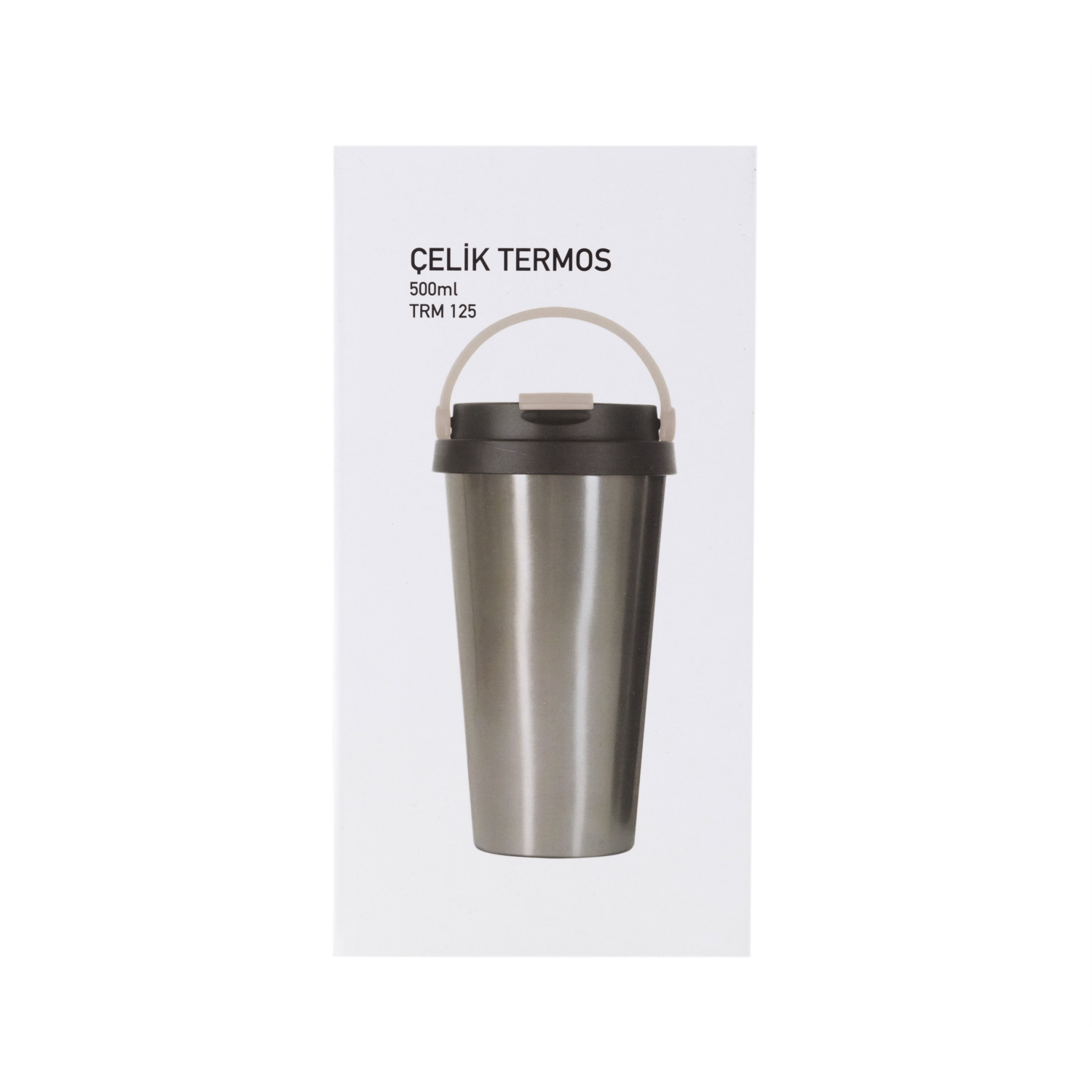 GREY ÇELİK TERMOS MUG 500 ML