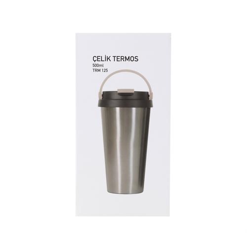  GREY ÇELİK TERMOS MUG 500 ML
