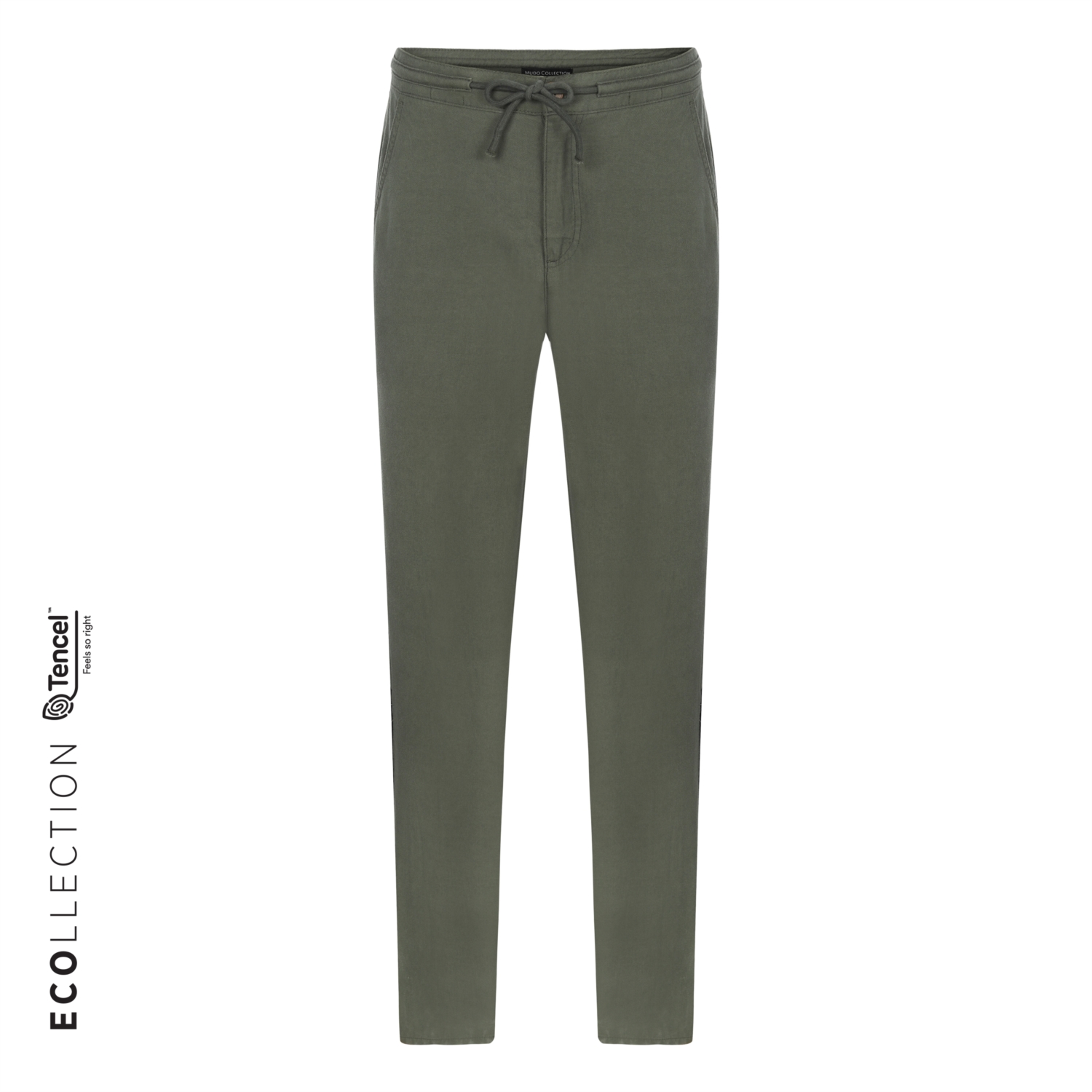 STRAIGHT FIT TENCEL PANTOLON