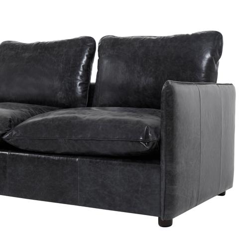  BALI DERİ L KOLTUK SAĞ SİYAH