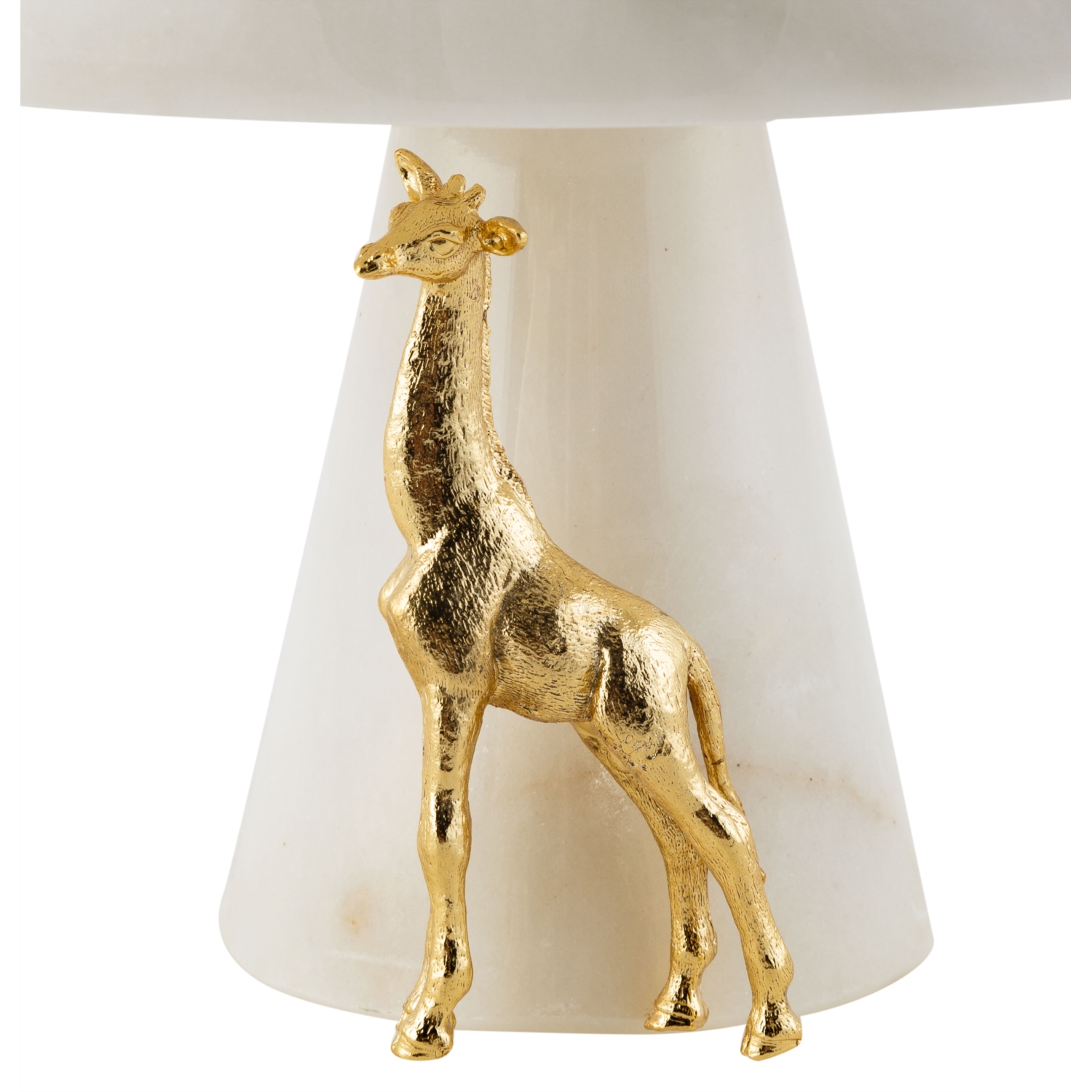 ZÜRAFA AYAKLI DEKORATİF SUNUMLUK BEYAZ 20X12CM