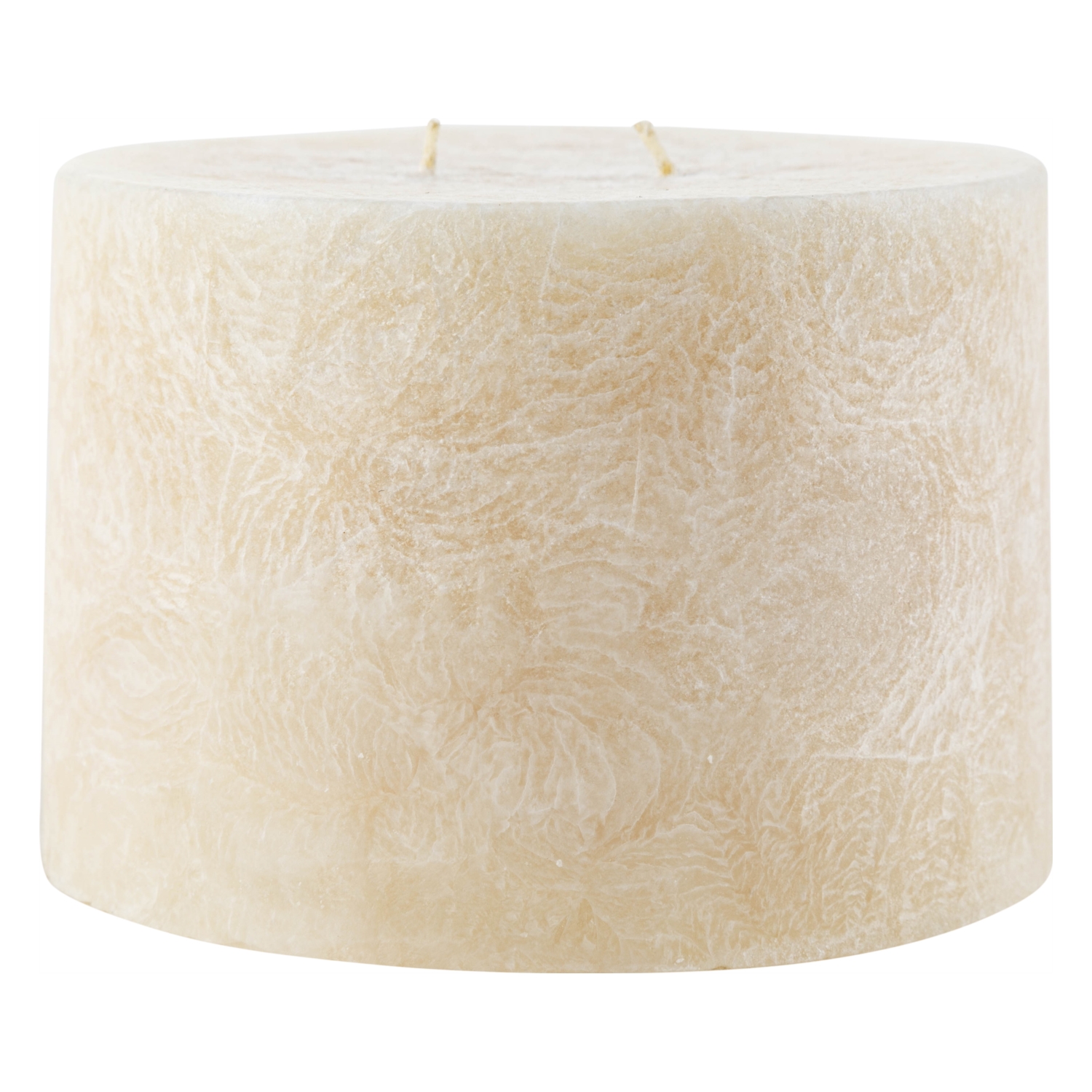 VANİLYA KOKULU BİTKİSEL MUM BEJ 7,5X10CM