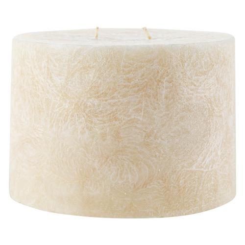  VANİLYA KOKULU BİTKİSEL MUM BEJ 7,5X10CM