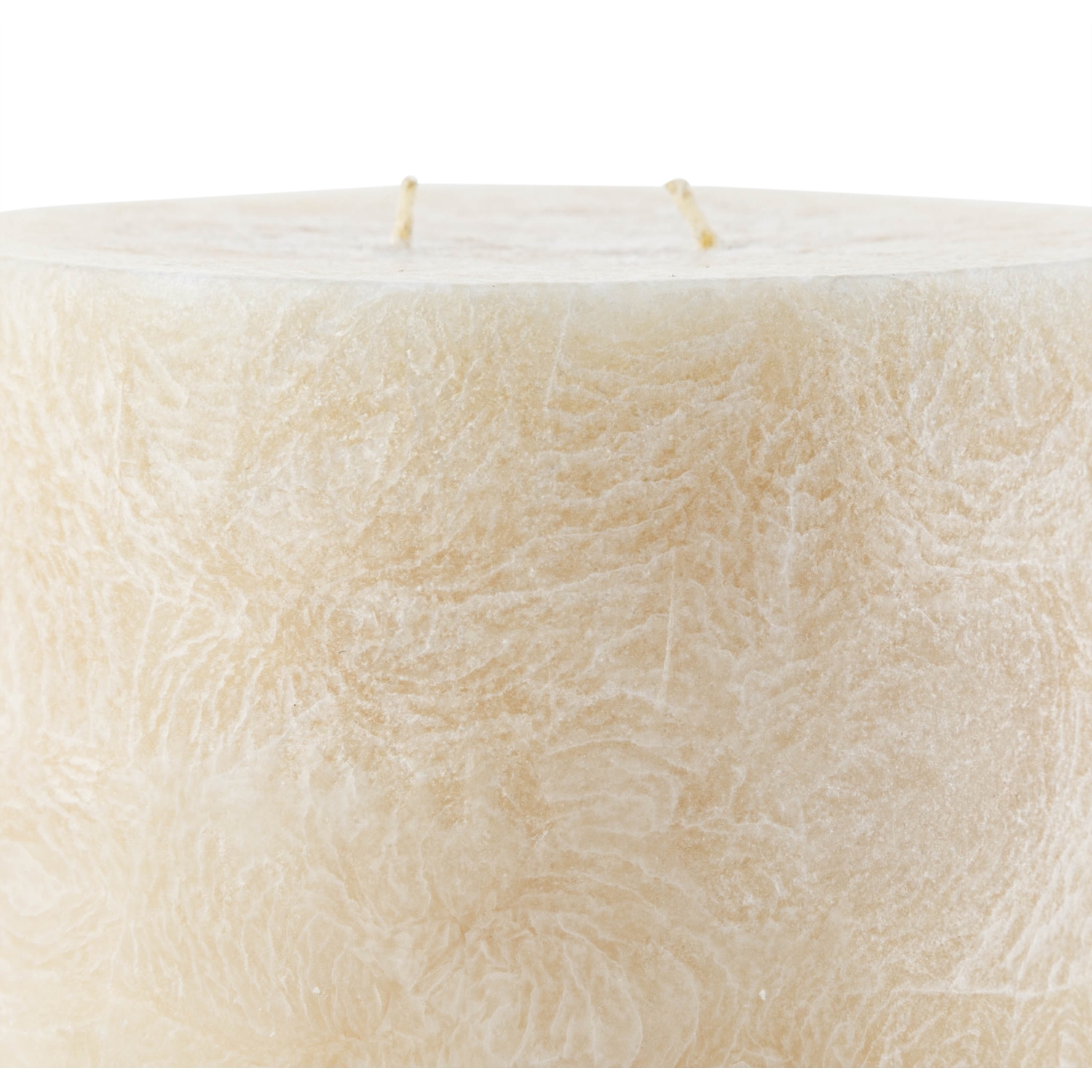 VANİLYA KOKULU BİTKİSEL MUM BEJ 7,5X10CM