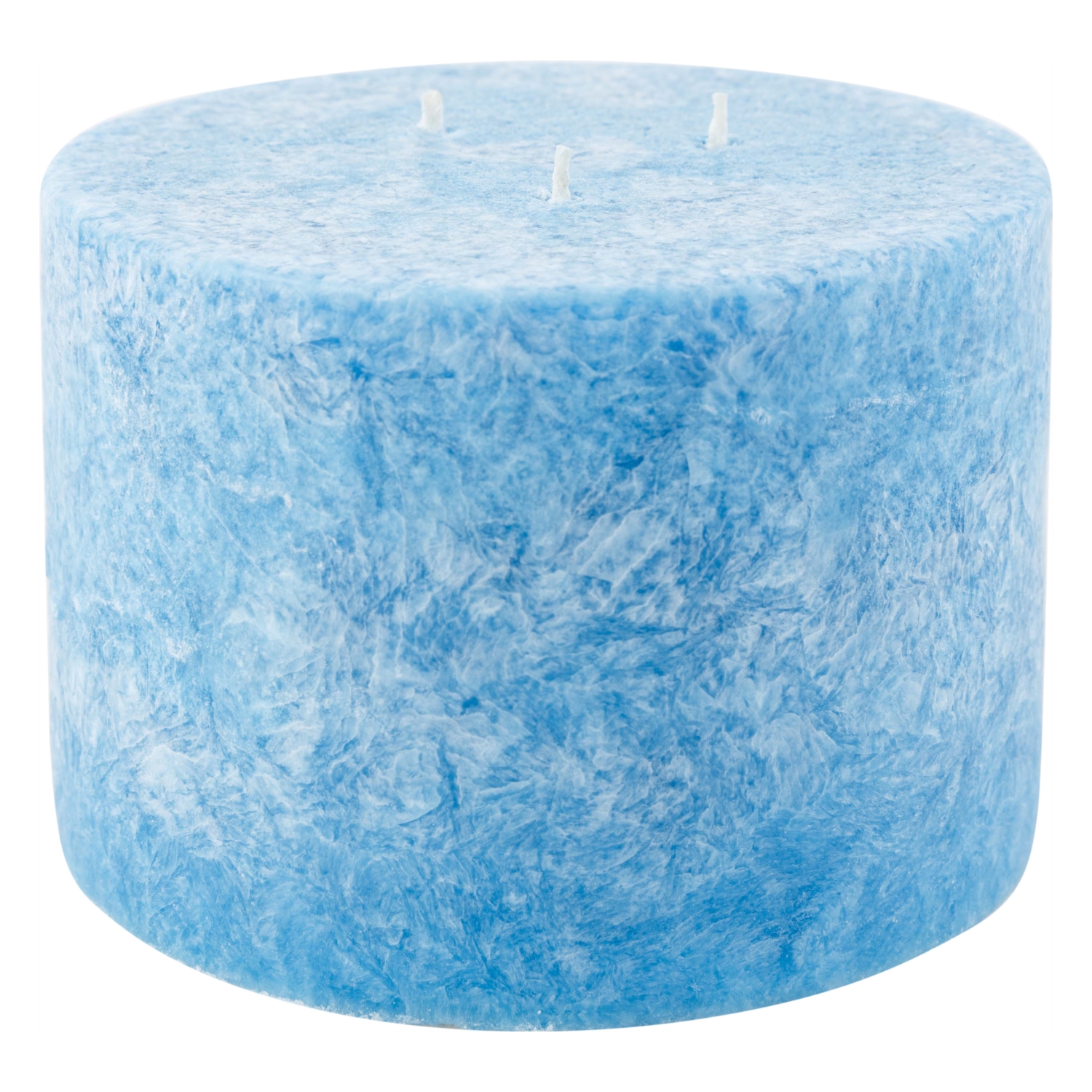 AMBER KOKULU BİTKİSEL MUM BEBEK MAVİSİ 10X12CM