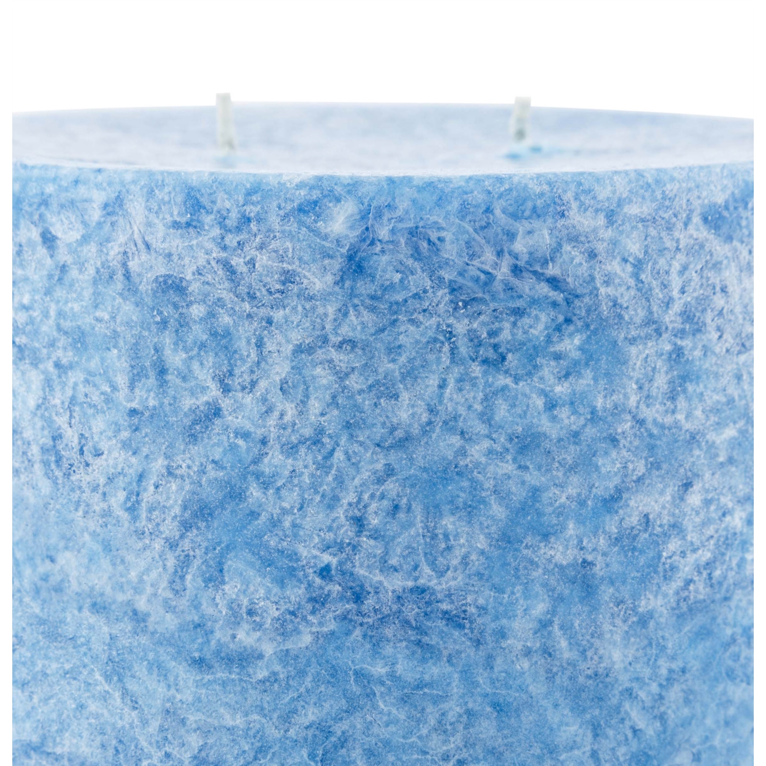 AMBER KOKULU BİTKİSEL MUM BEBEK MAVİSİ 7,5X10CM