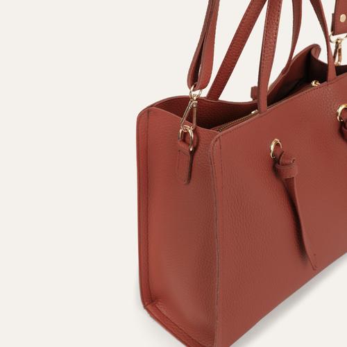  DERİ GÖRÜNÜMLÜ EL ÇANTASI