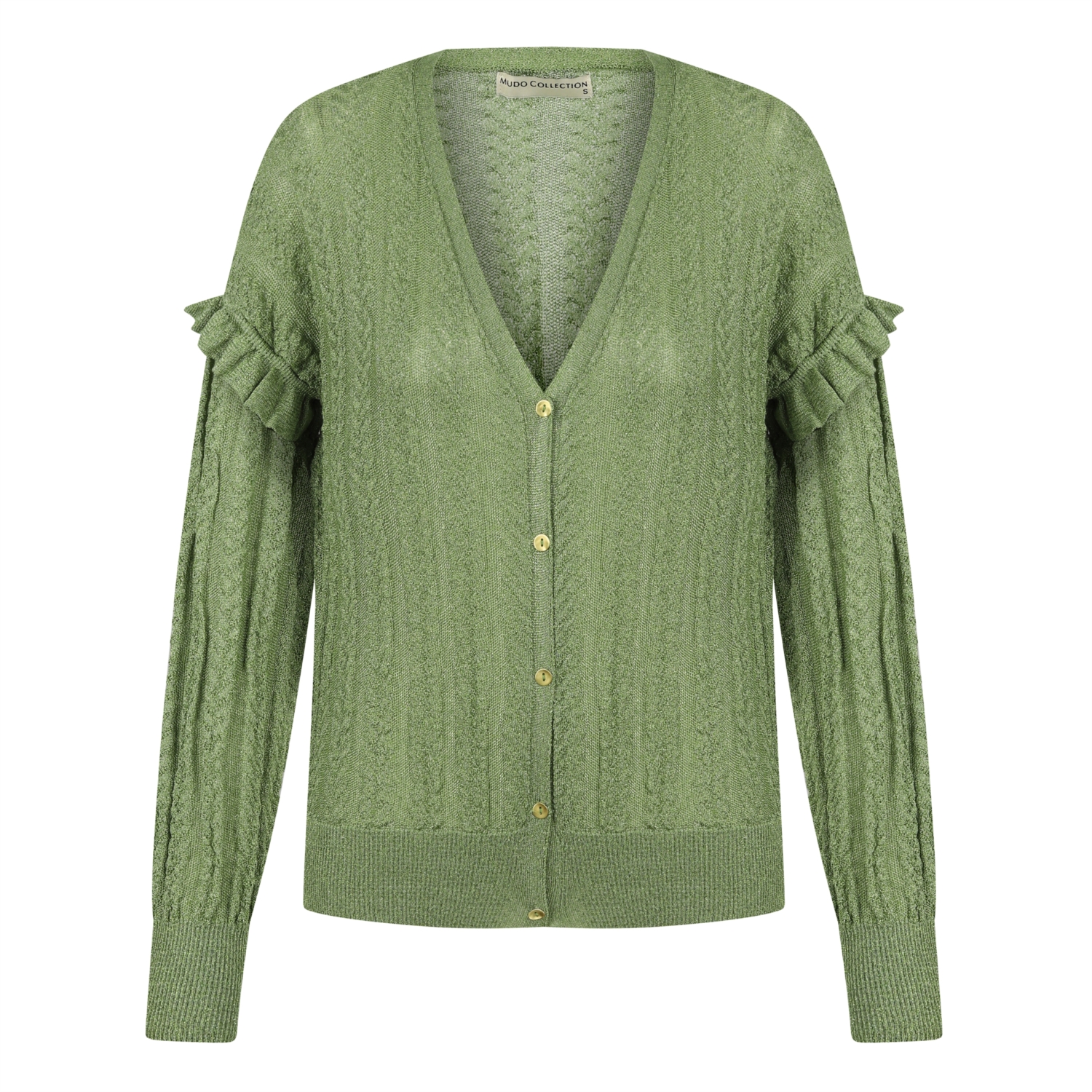 V YAKA KOLLARI FIRFIRLI SİM DETAYLI HIRKA