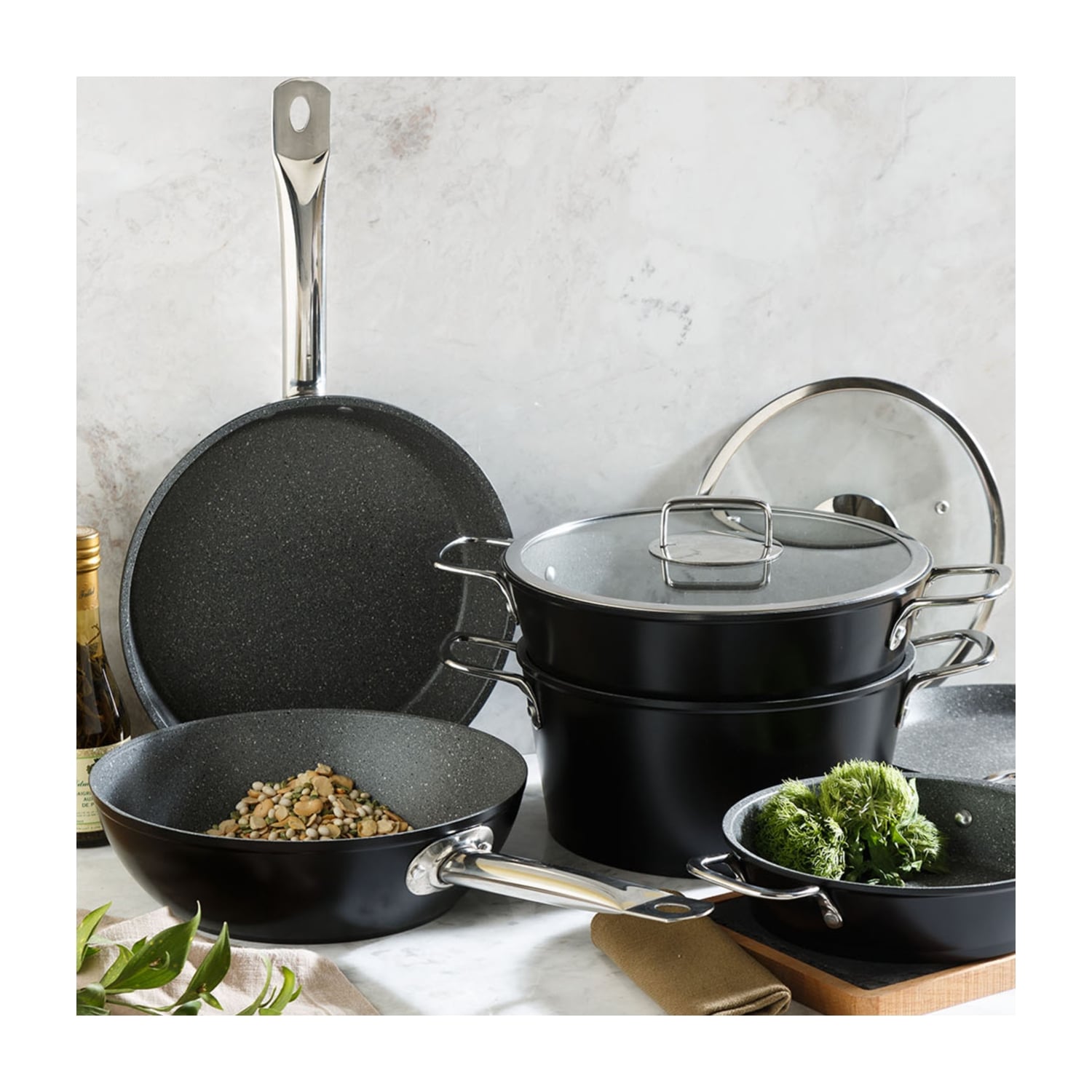 PREMIERE NONSTICK WOK TAVA 26 CM
