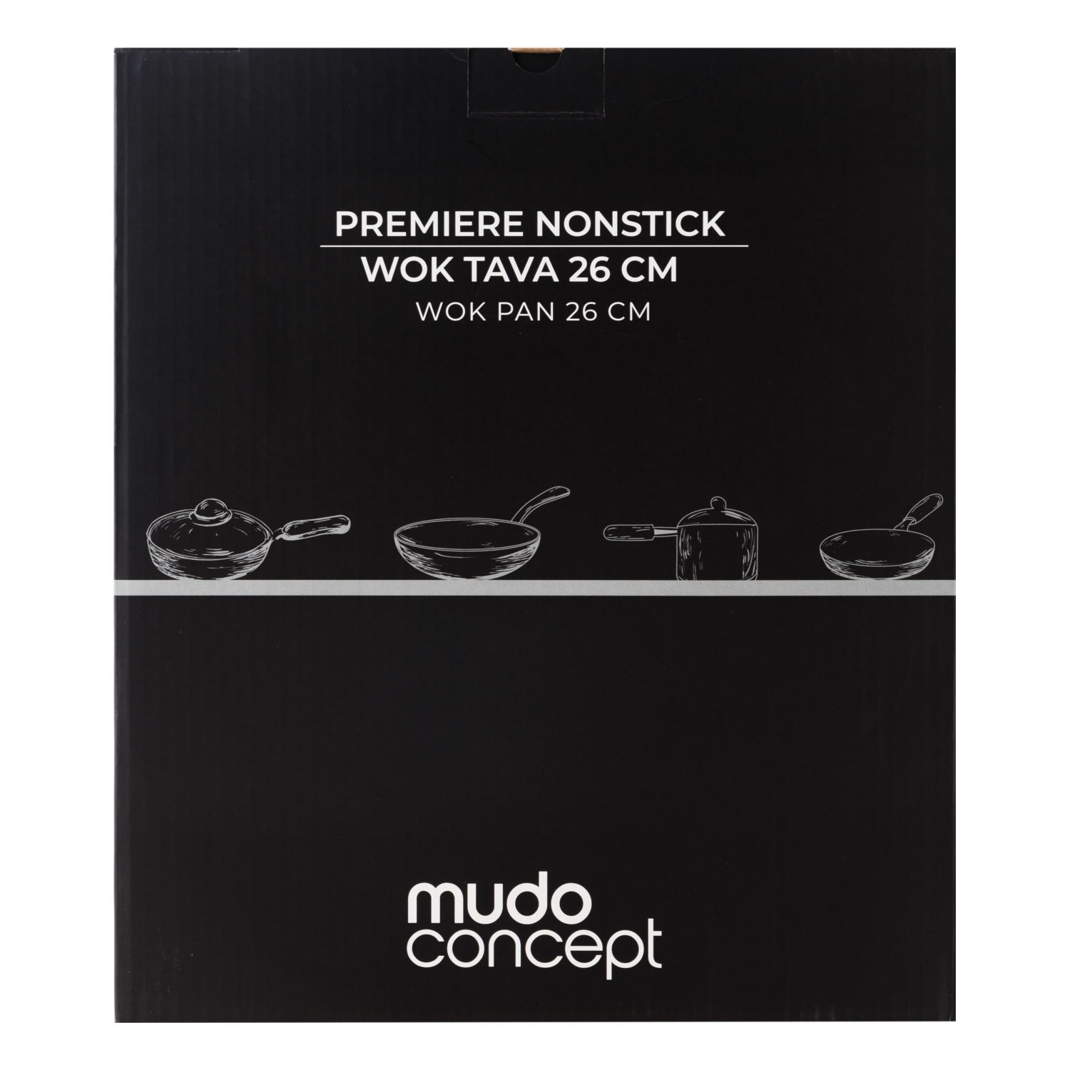 PREMIERE NONSTICK WOK TAVA 26 CM