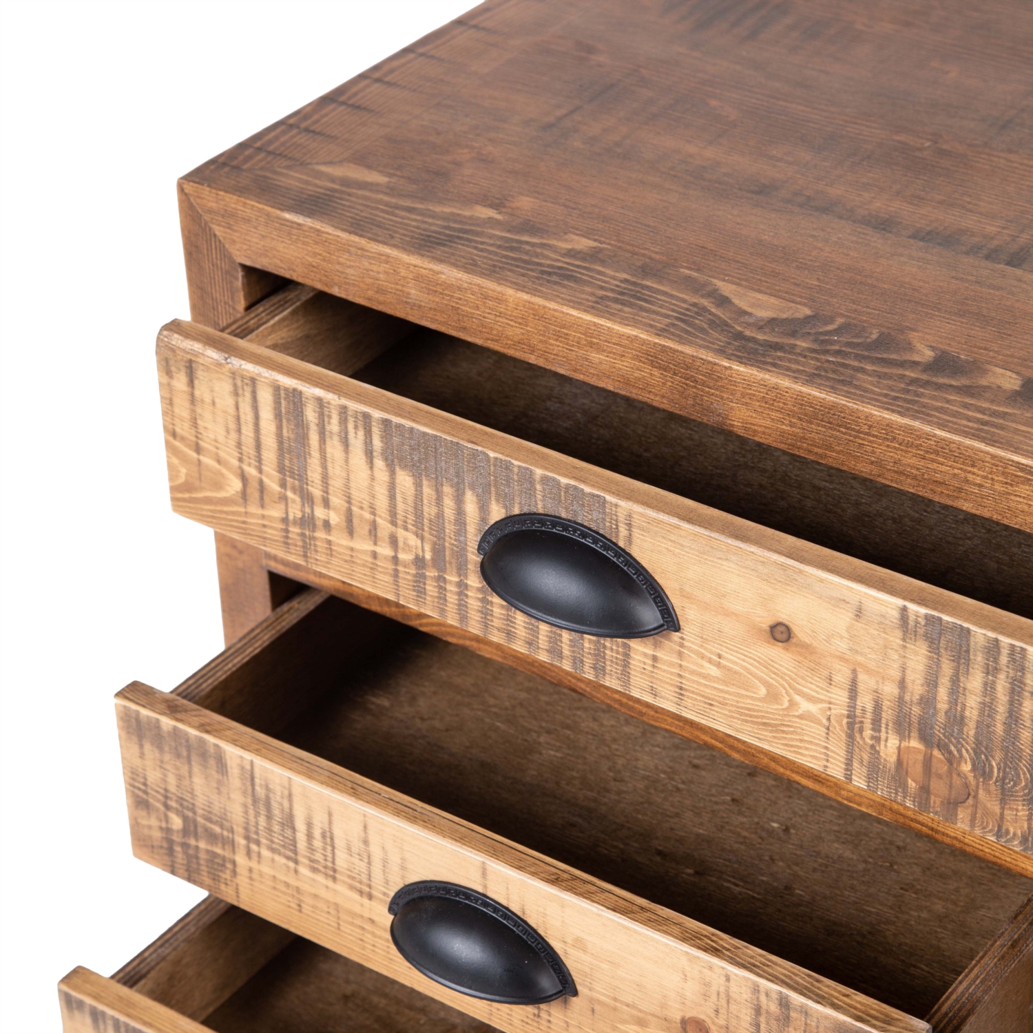 SLAX MASİF AHŞAP ÇEKMECELİ ÇALIŞMA MASASI ÇAM