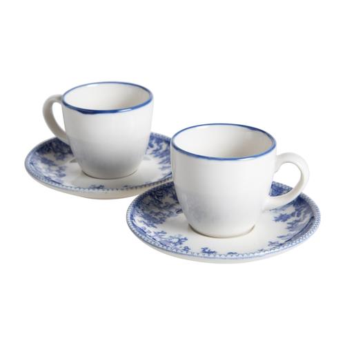  BLUE DREAM 2Lİ FİNCAN SETİ METAL KUTULU