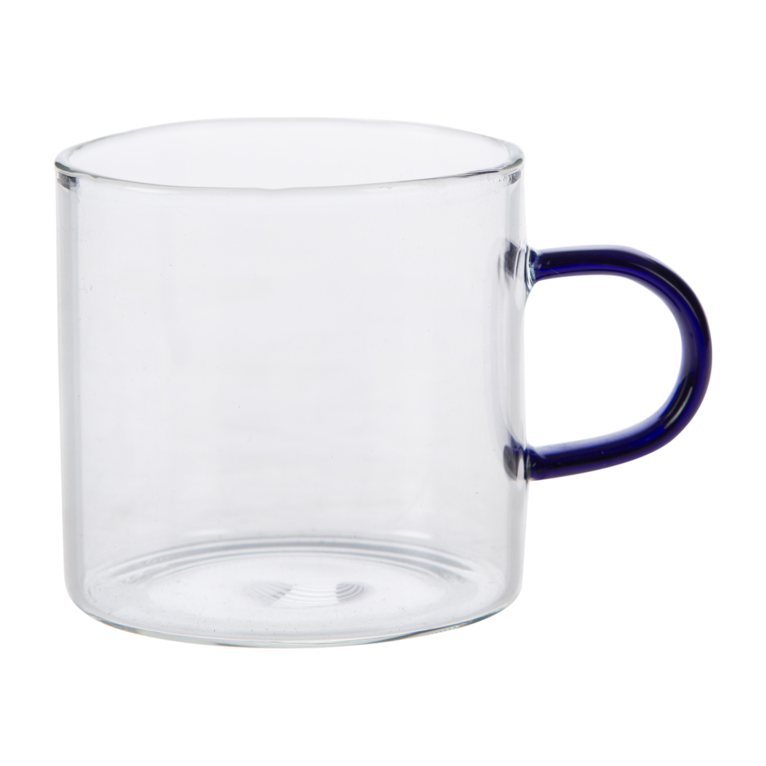 BOROSİLİKAT FİNCAN -MAVİ-150 ML