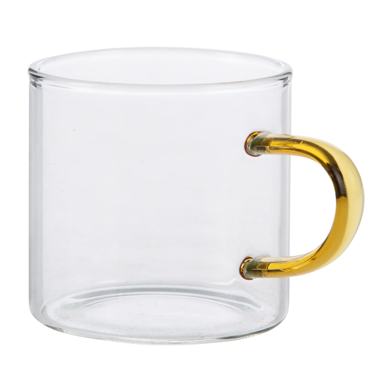 BOROSİLİKAT FİNCAN -SARI-150 ML