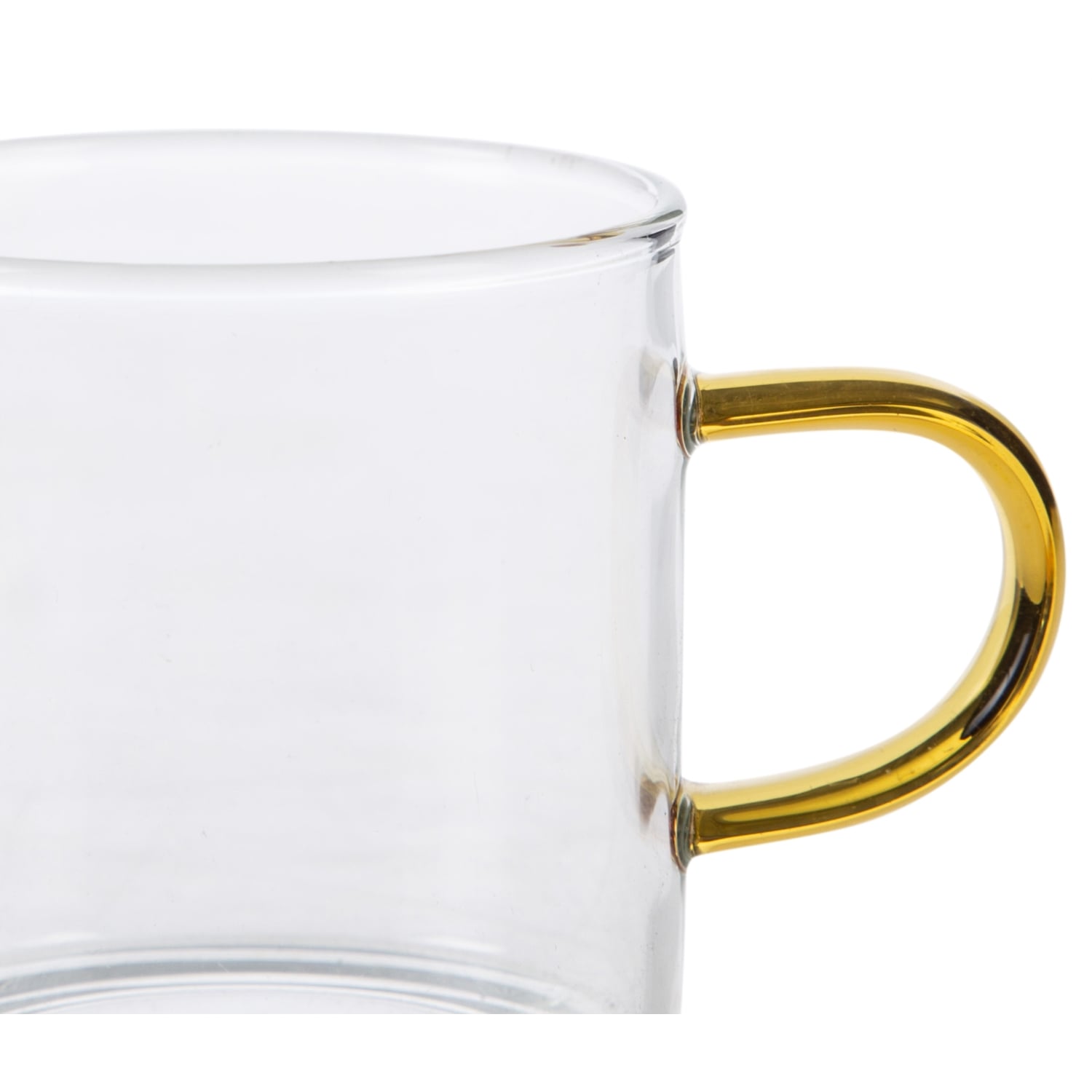 BOROSİLİKAT FİNCAN -SARI-150 ML